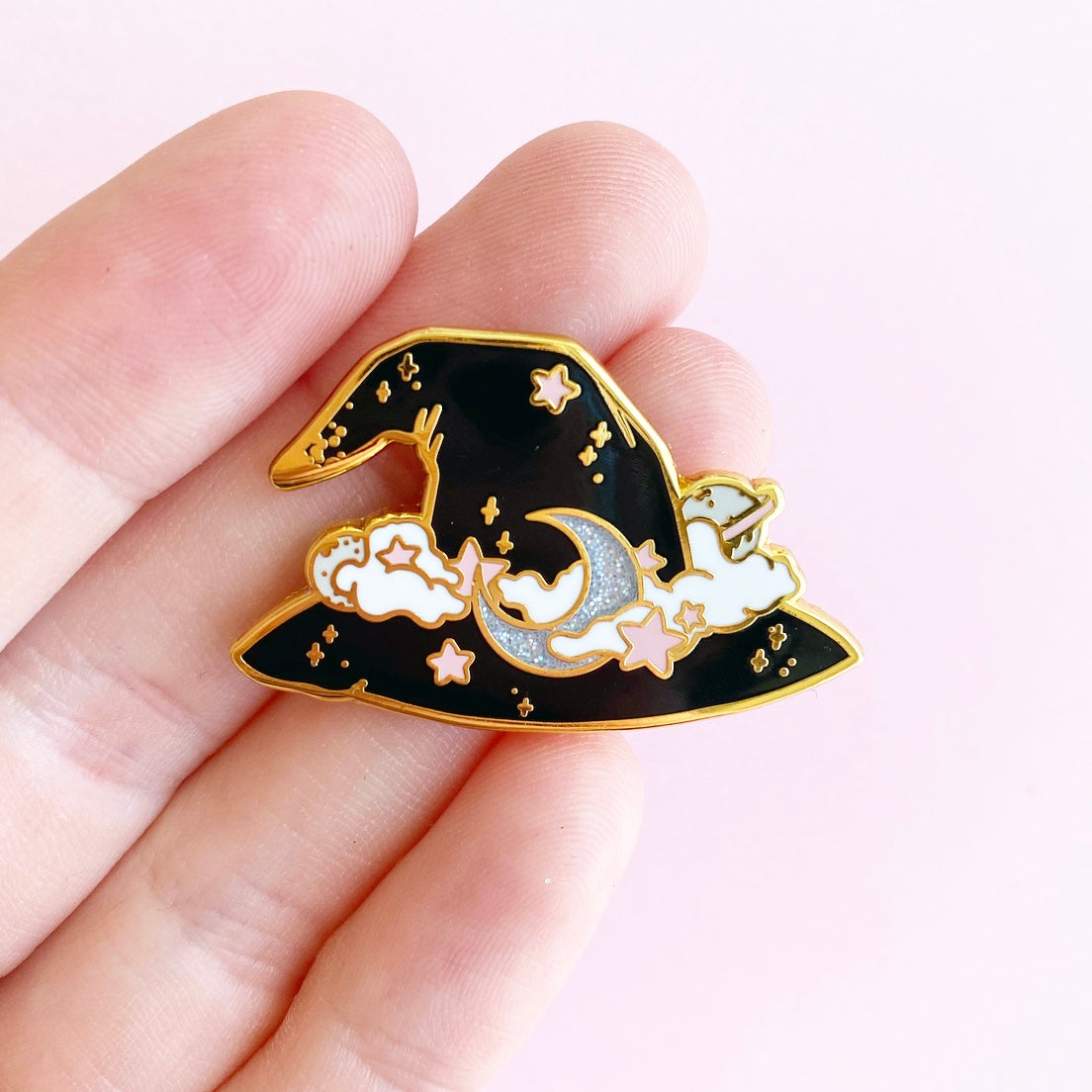 Moon Hat Pin