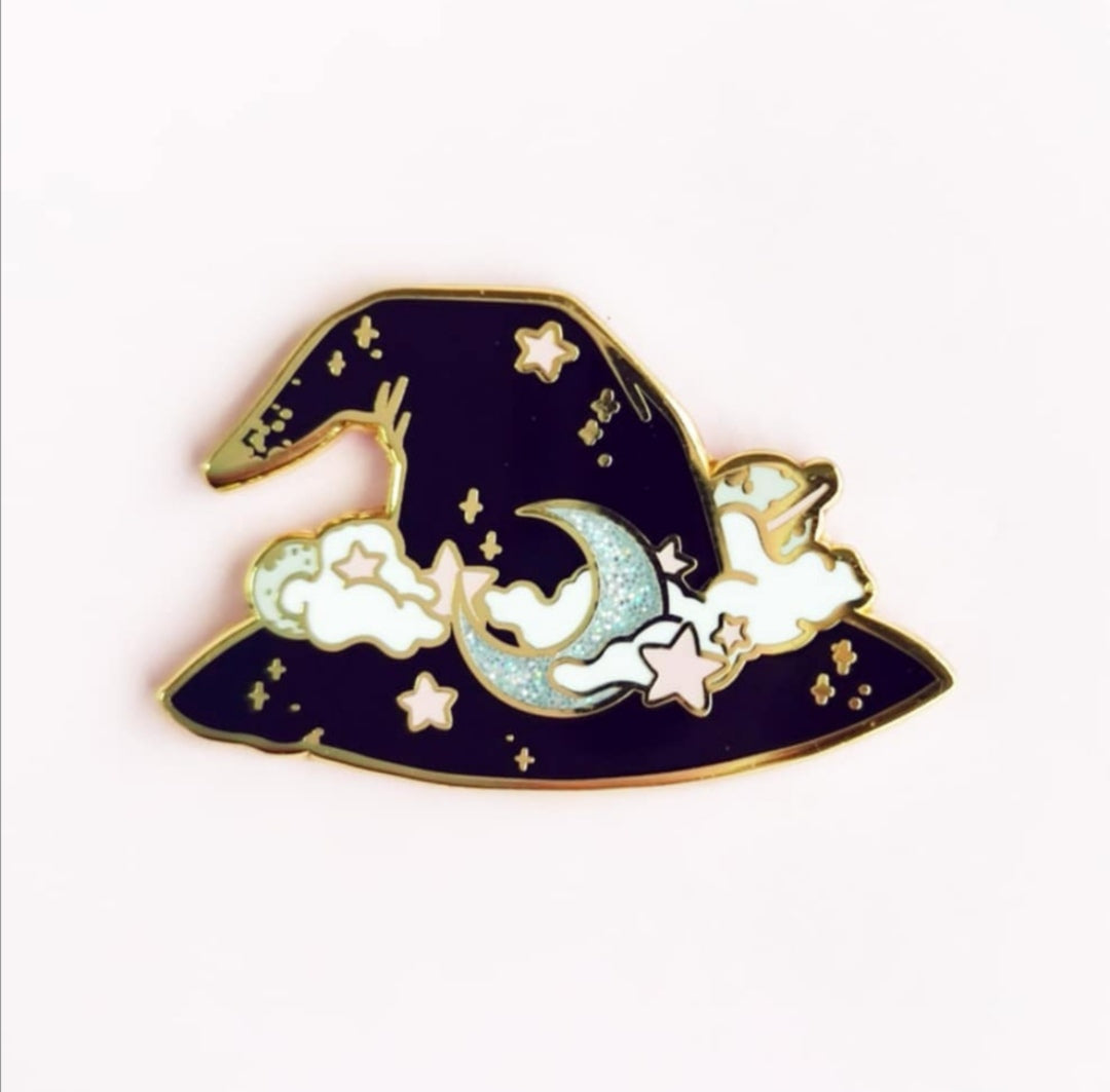 Moon Hat Pin
