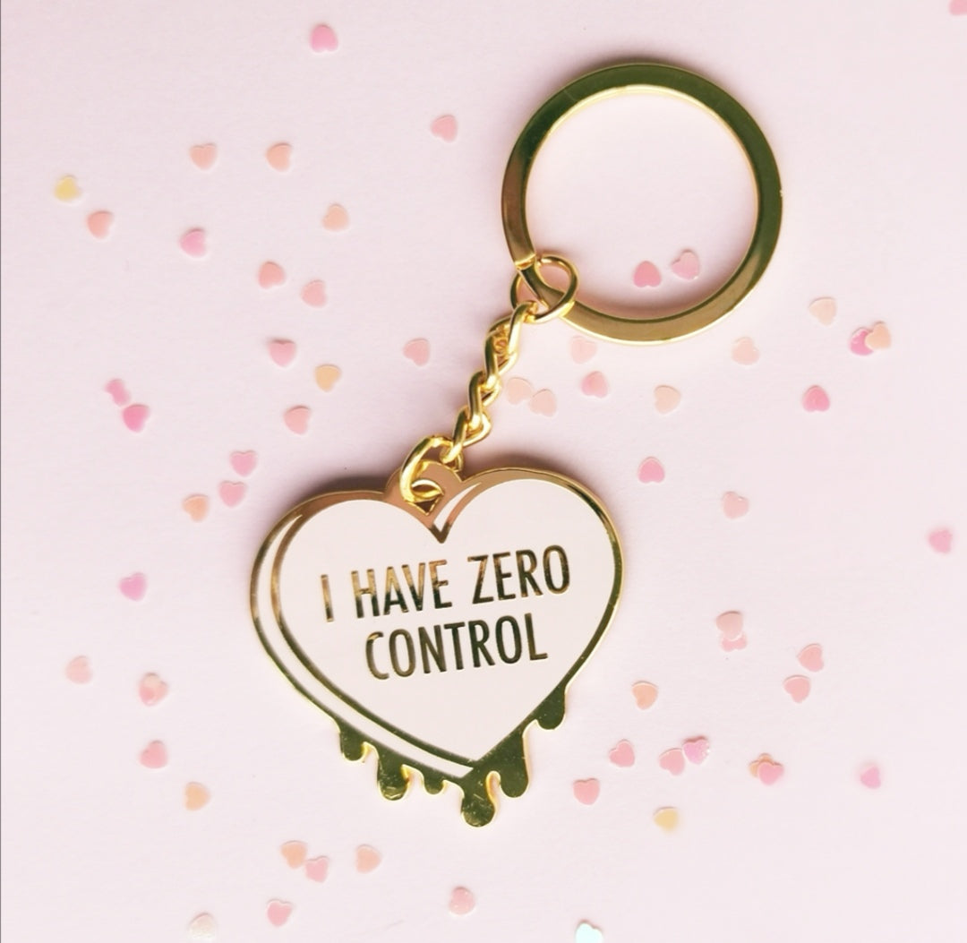 I Have Zero Control Nøkkelhank – Rosa