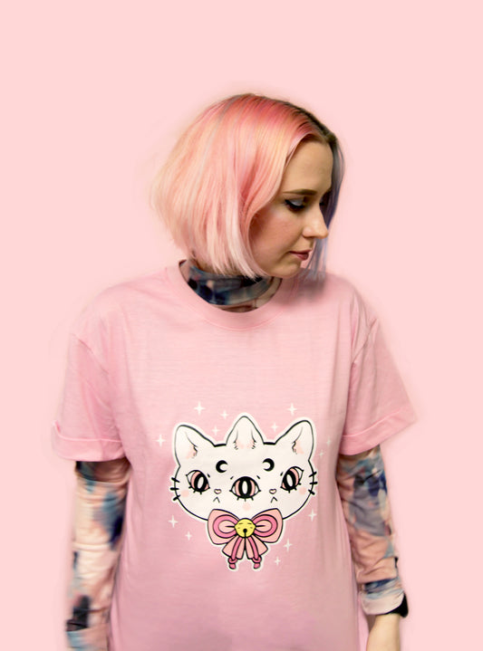 Magical Kitten T-skjorte – Rosa