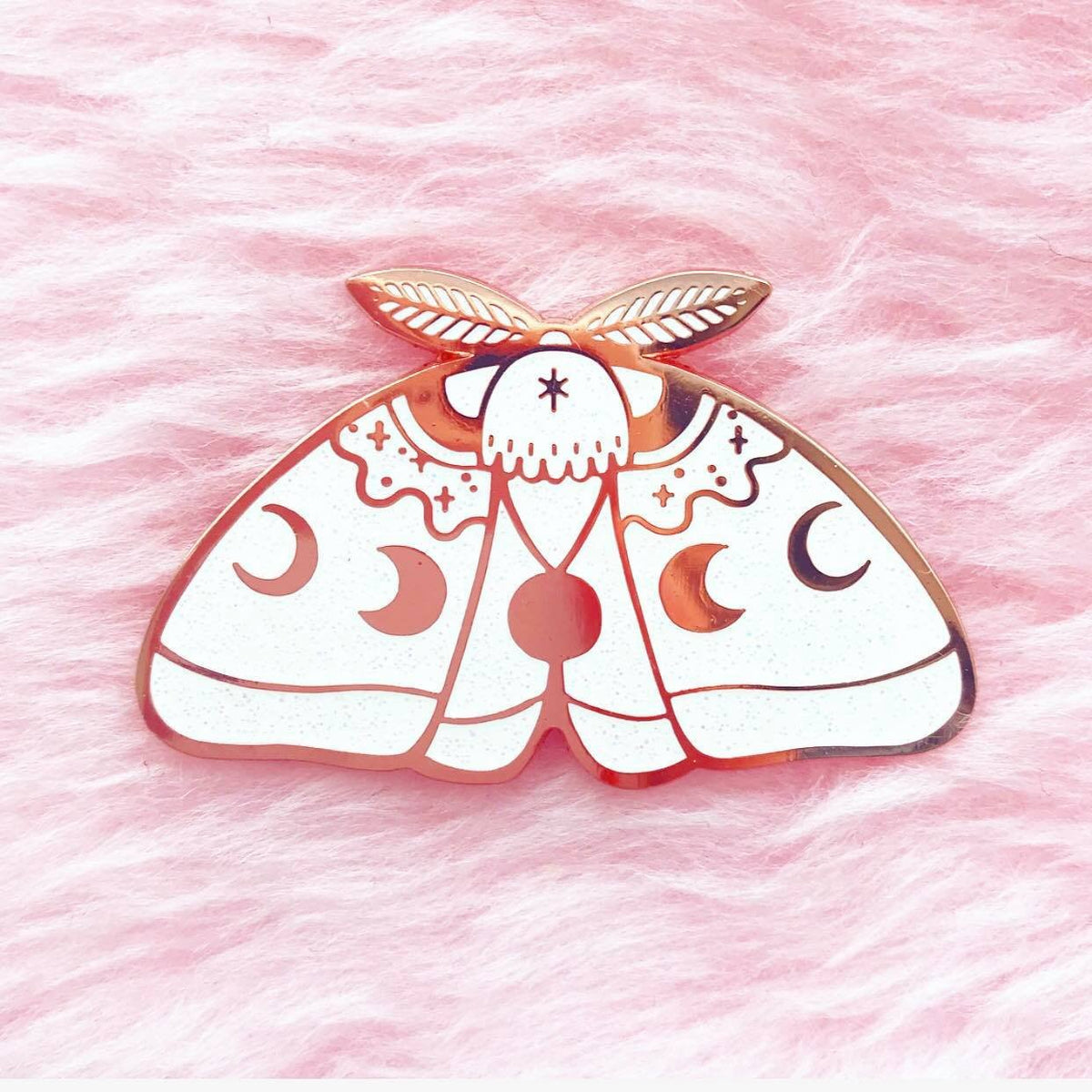 Moonlight Moth Pin