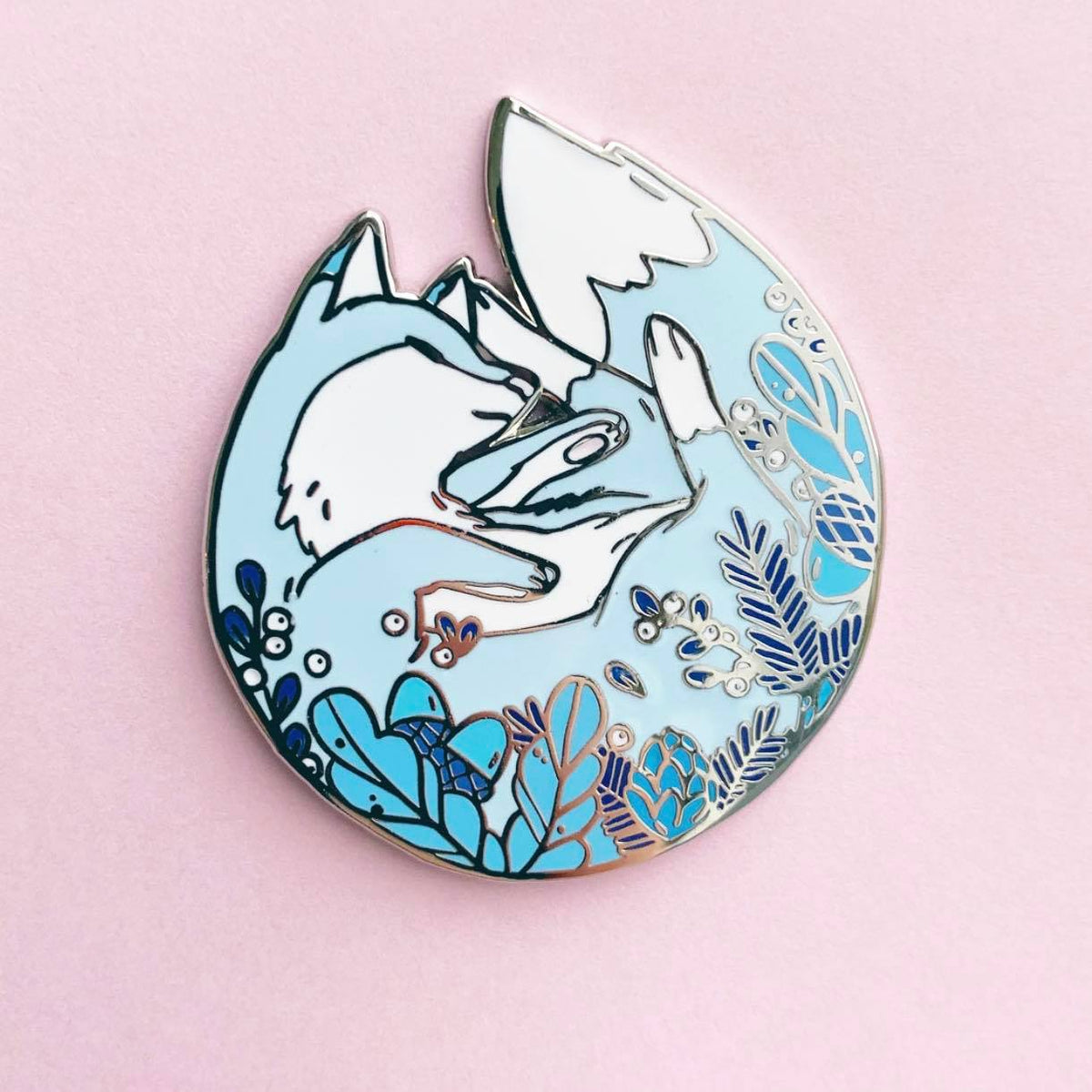 Winter Fox Pin
