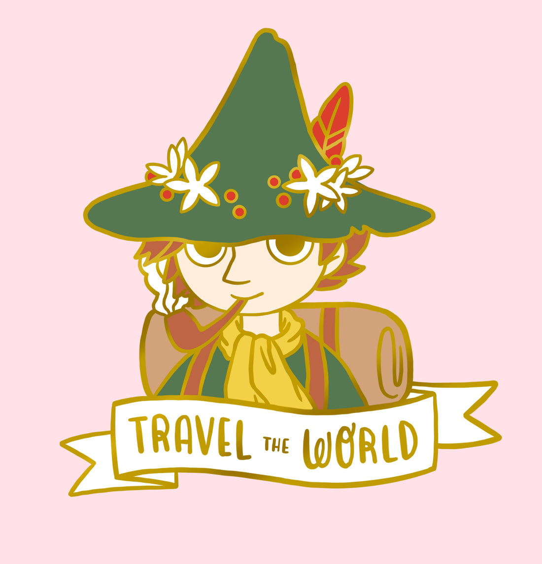 He has traveled the world.. And back!