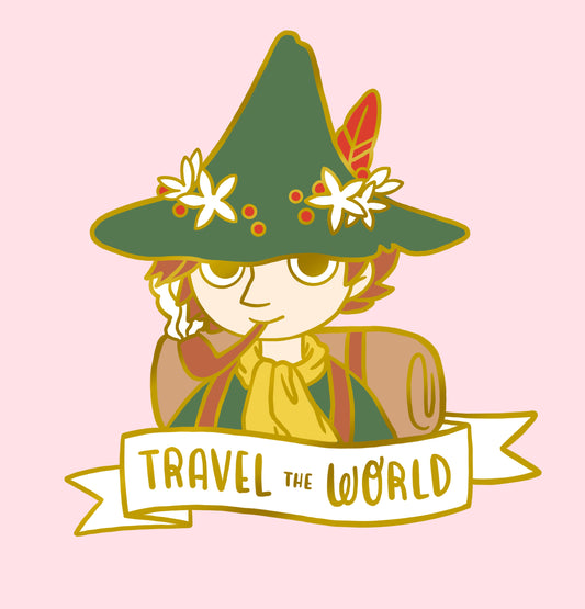 He has traveled the world.. And back!