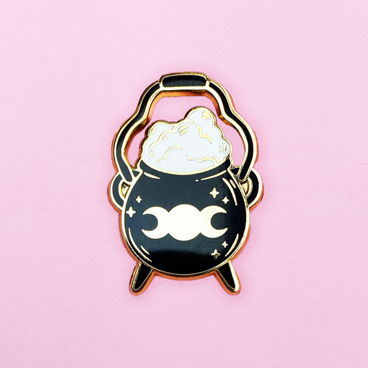 Witchy Cauldron Pin