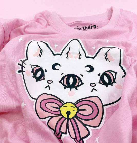 Magical Kitten T-skjorte – Rosa