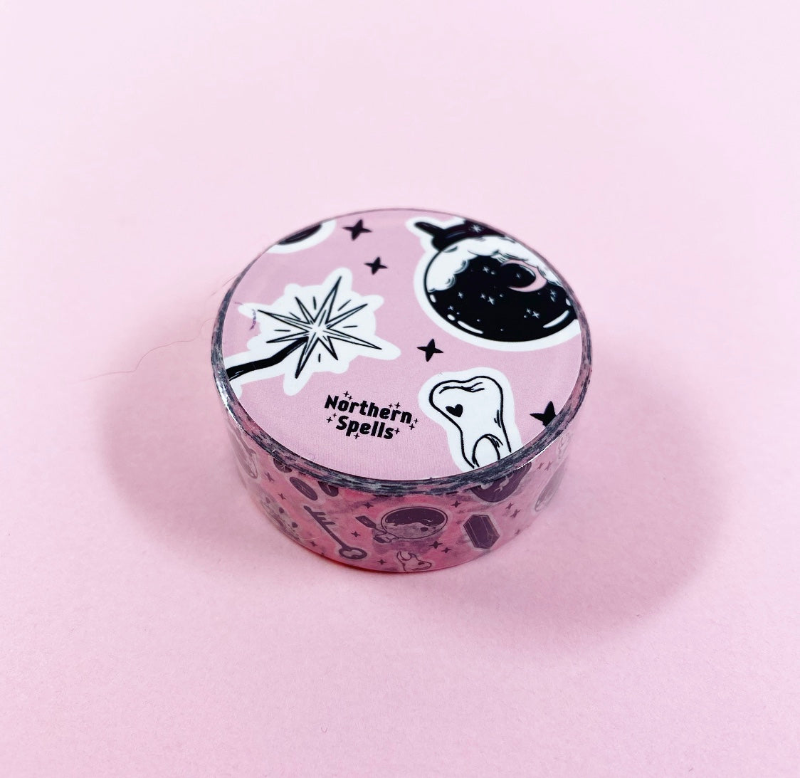 Washi-tape - Witchy mønster