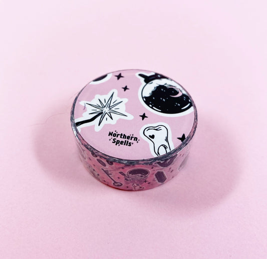 Washi-tape - Witchy mønster