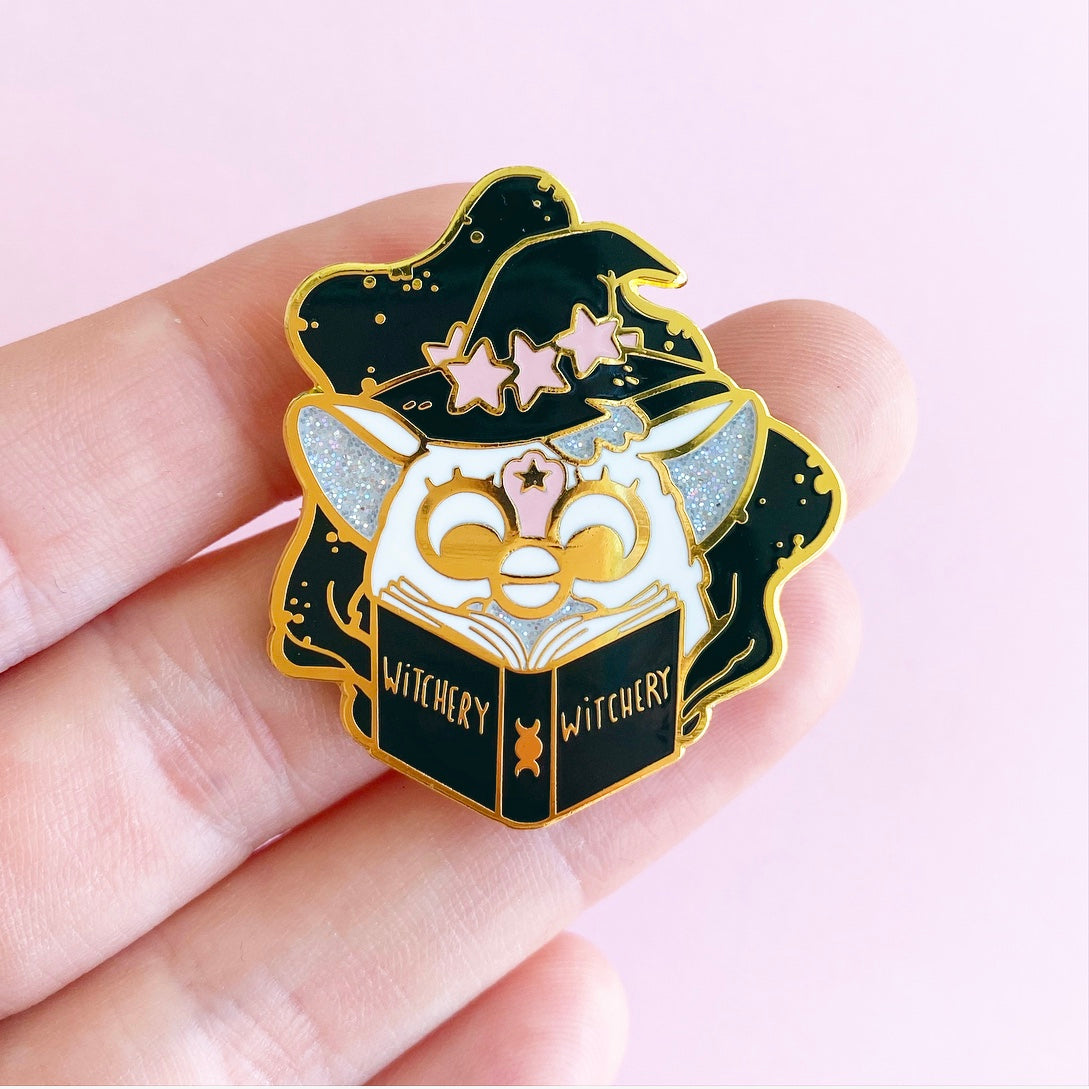 Witchy Furby Pin