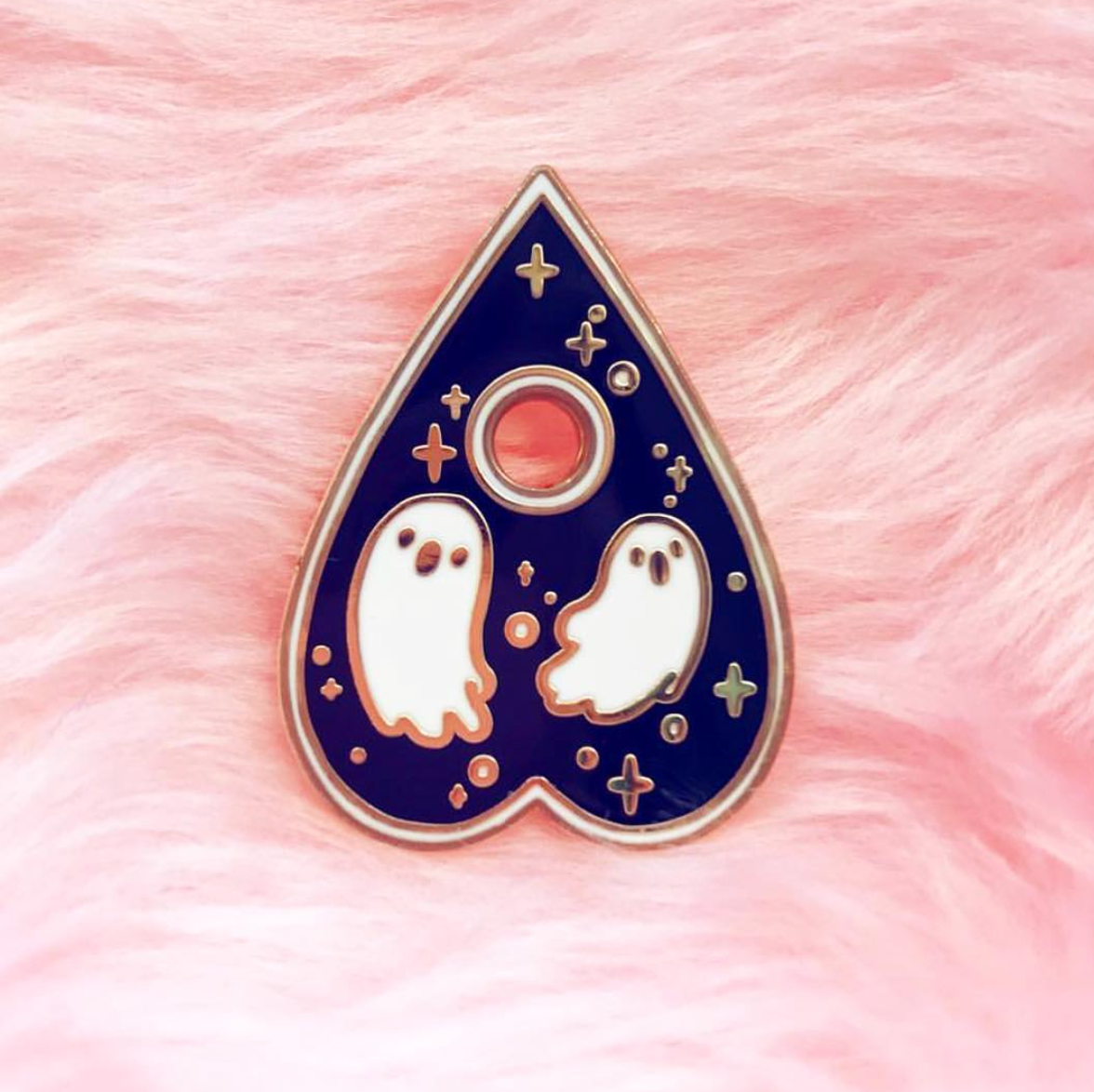 Ouija Ghosties Pin