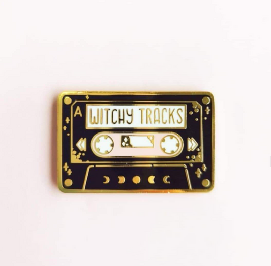 Witchy Tracks Pin