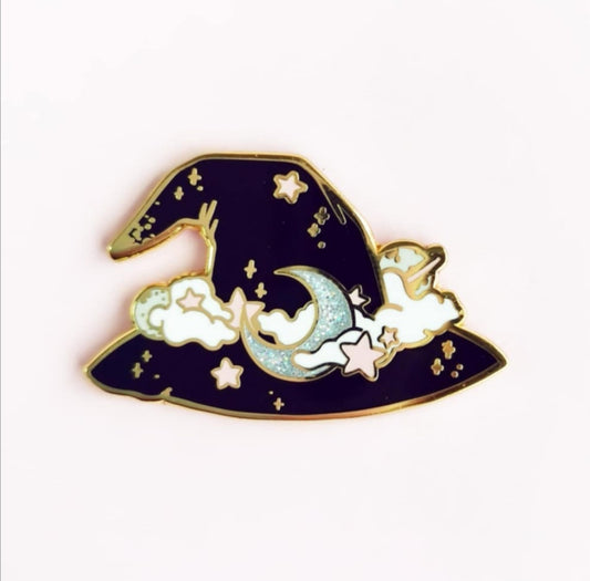 Moon Hat Pin