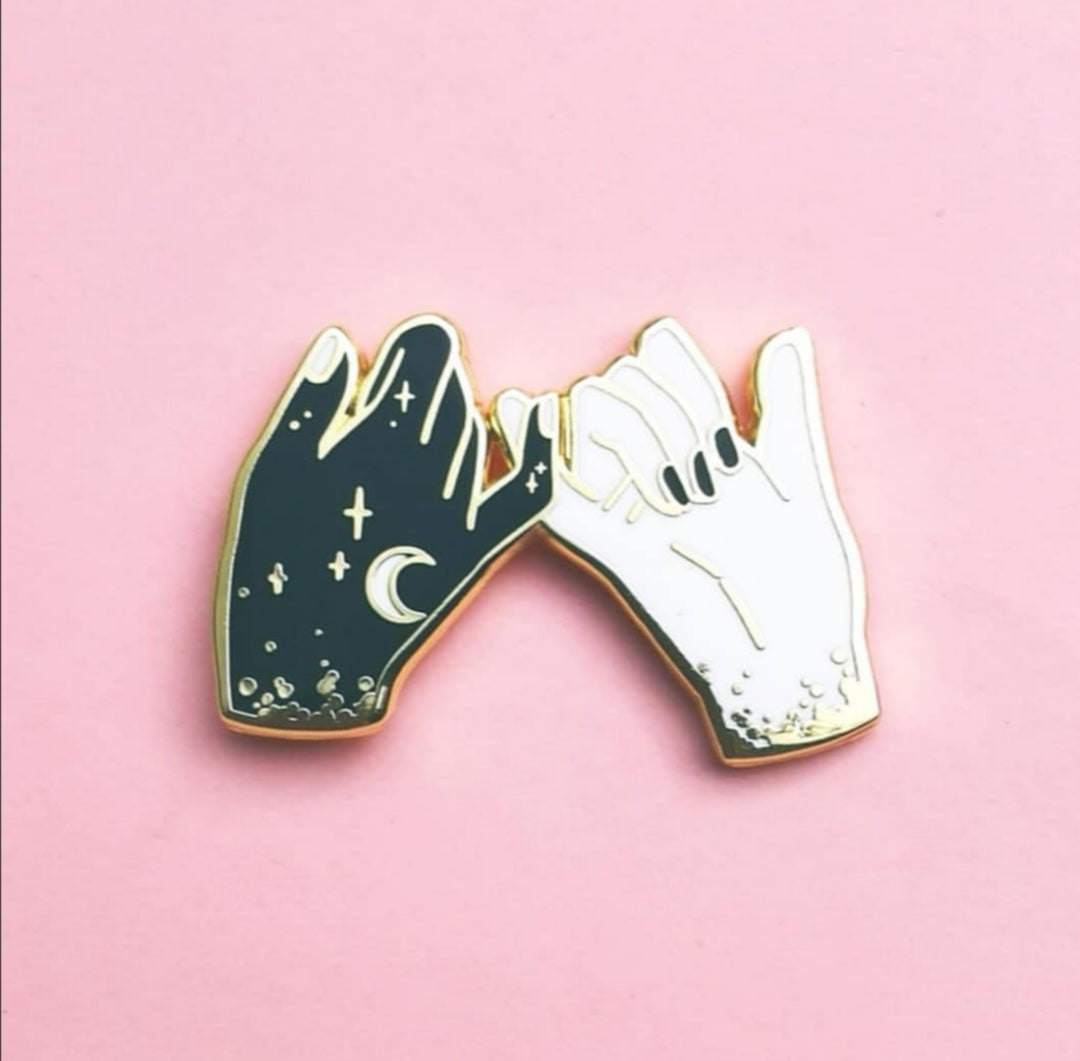 Witchy Sisters Pin
