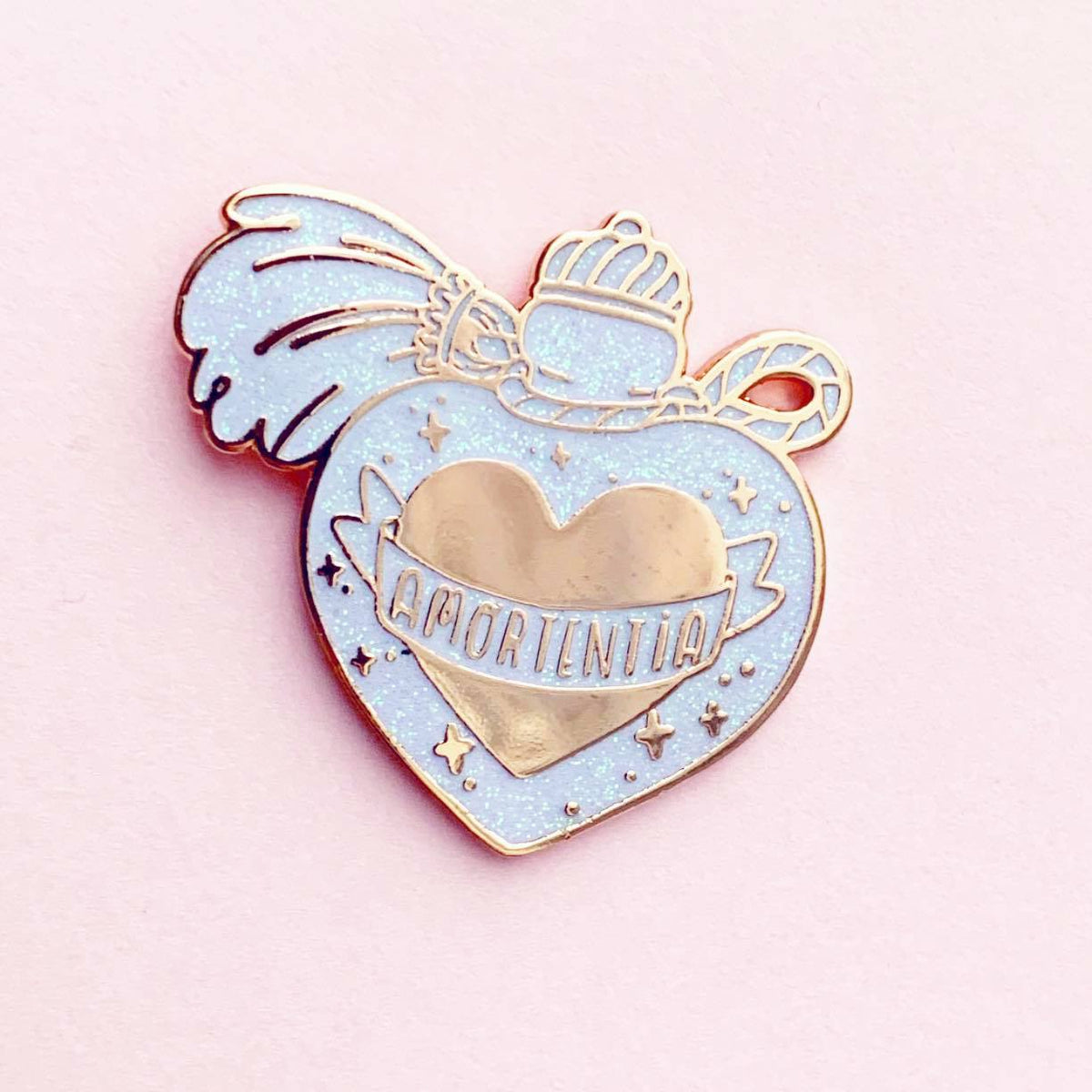 Amortentia Pin - Hvit Glitter